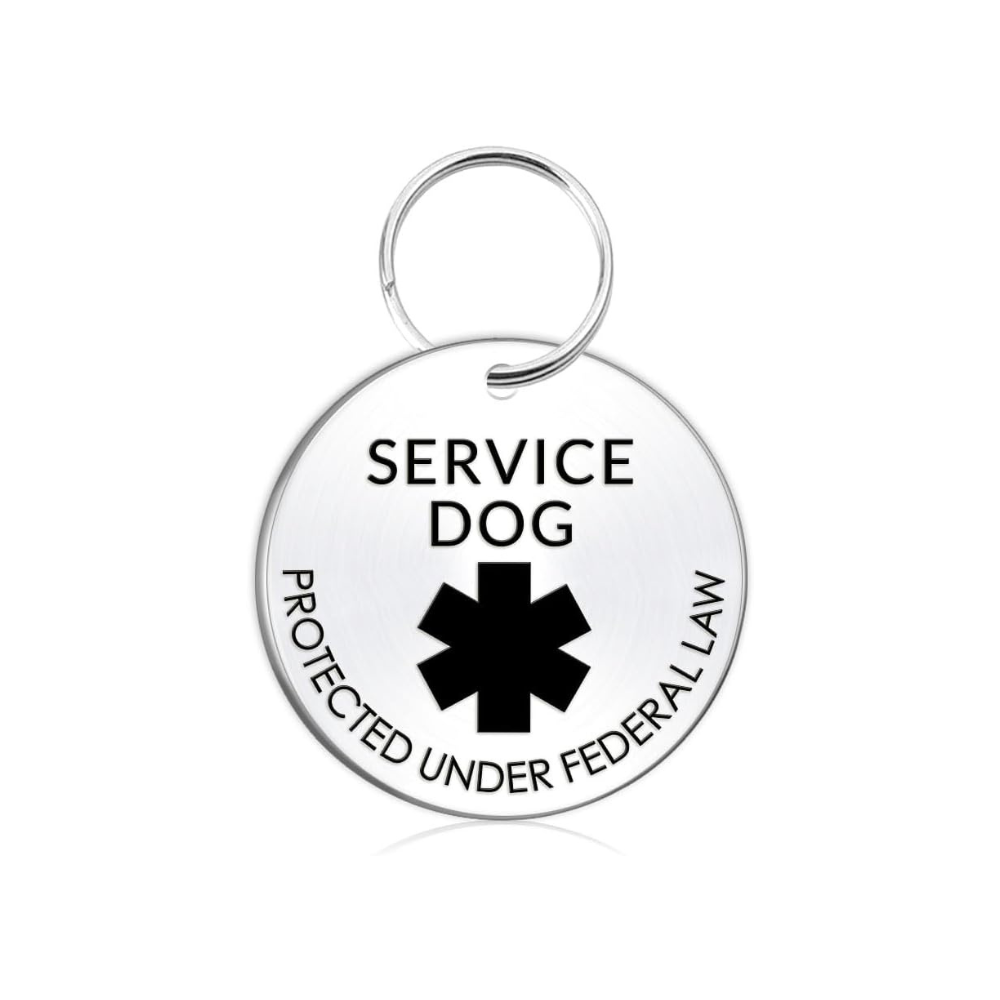 Service dog ID tag